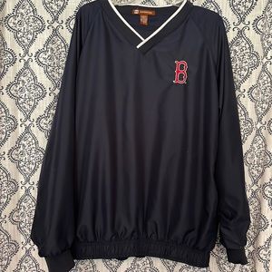 Mens Red Sox pullover jacket